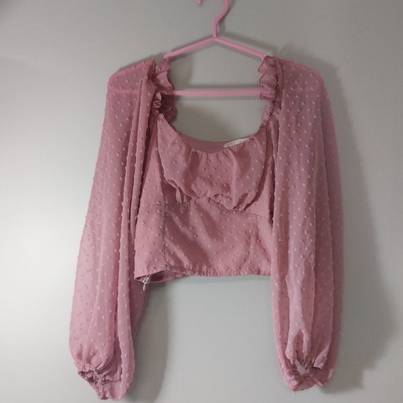 Cropped corset, old fashioned style top. - Picture 2 of 2